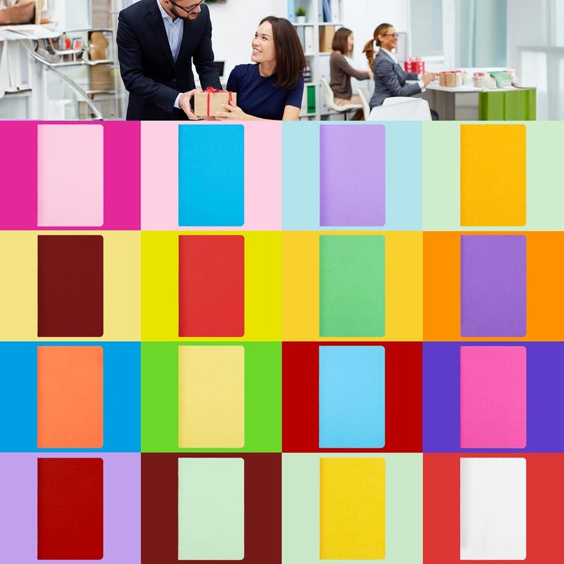 Koogel 32 Pack Small Notebooks Bulk, 3.5 x 5.5 Inch Mini Journal Pocket Notepads Set for Back To School, Colorful Cover Memo Notepad for Kids Students Office Supplies,Tiny Note Book Bulk - Image 2